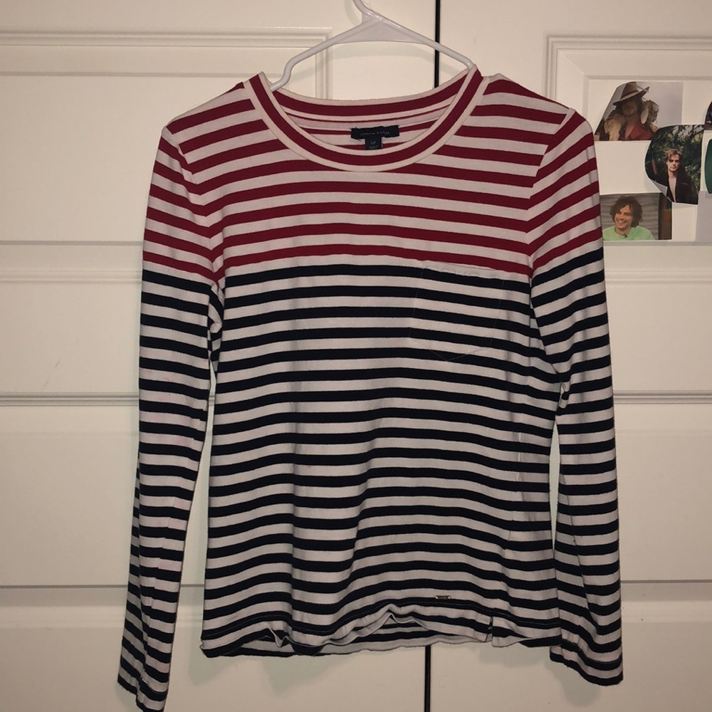 Long Sleeve Striped Shirt